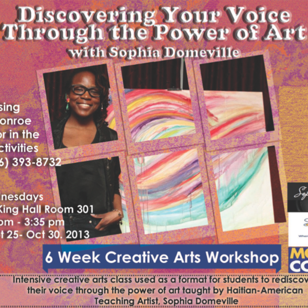Discovering Your Voice at Monroe College
